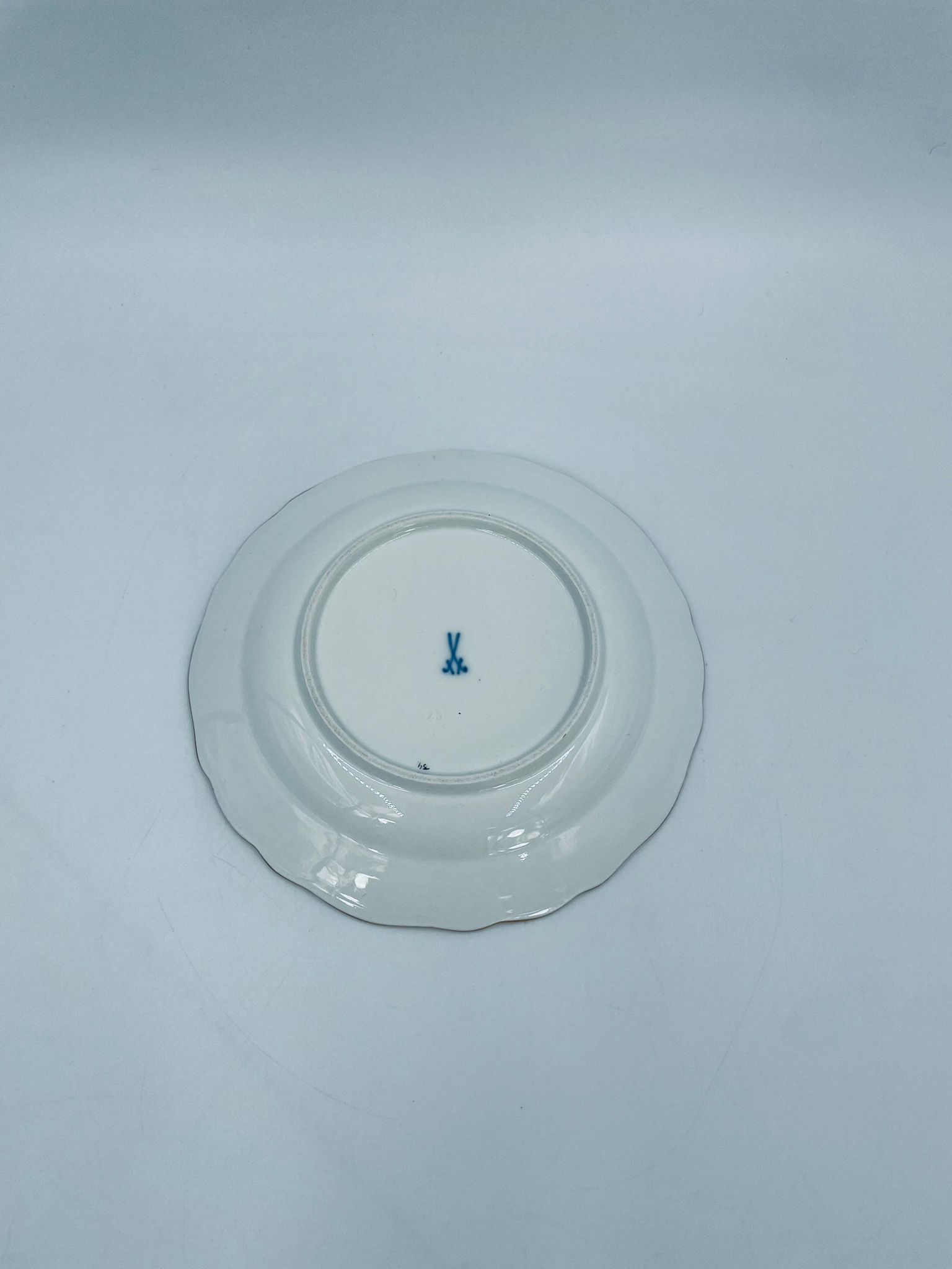 Antyczny talerz deserowy Meissen - Image 7