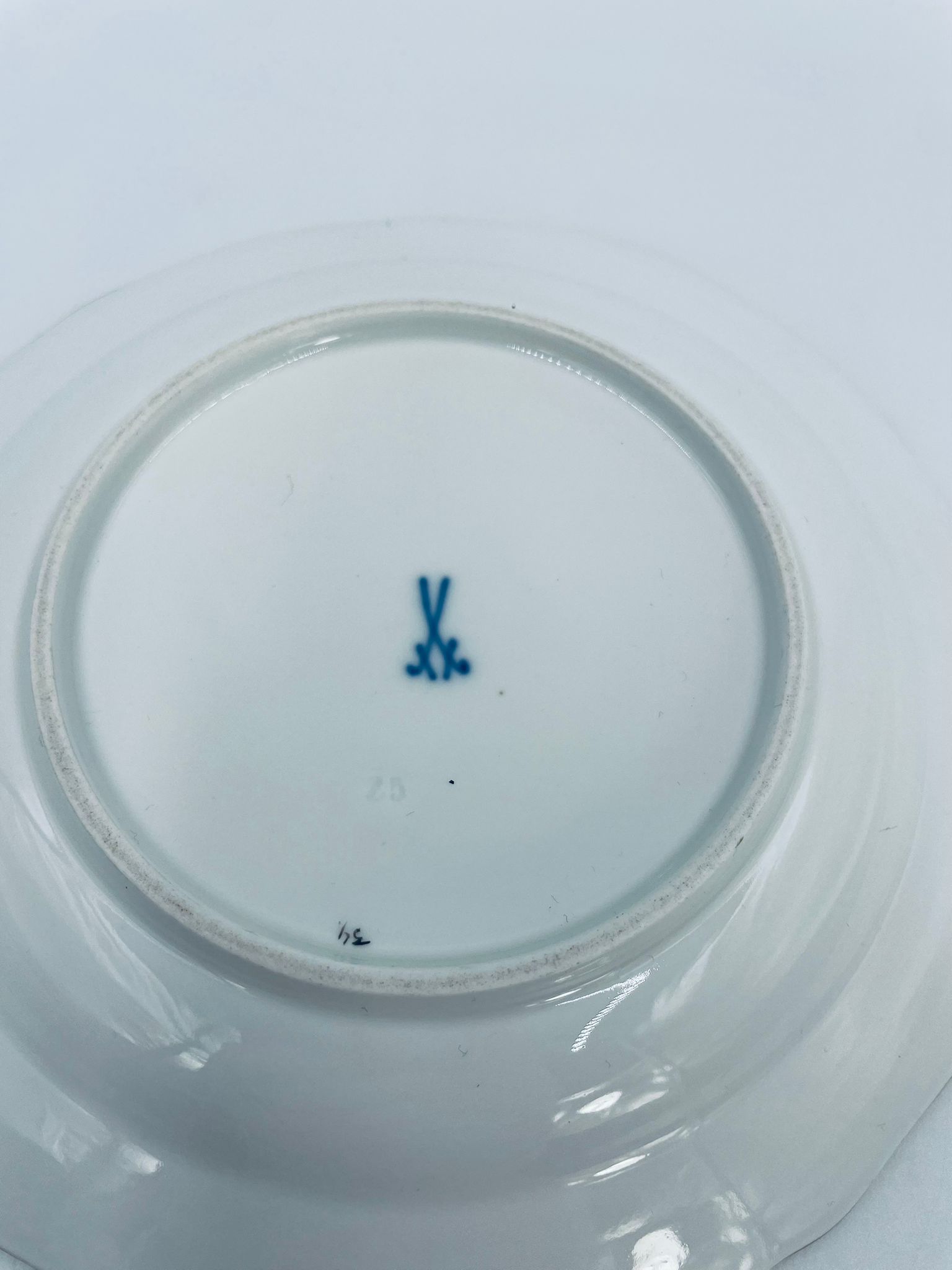 Antyczny talerz deserowy Meissen - Image 8