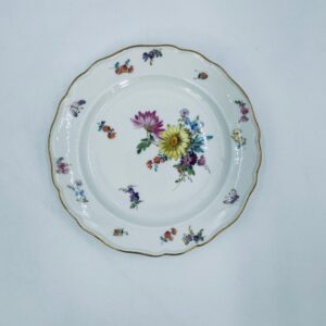 Antique Meissen dessert plate
