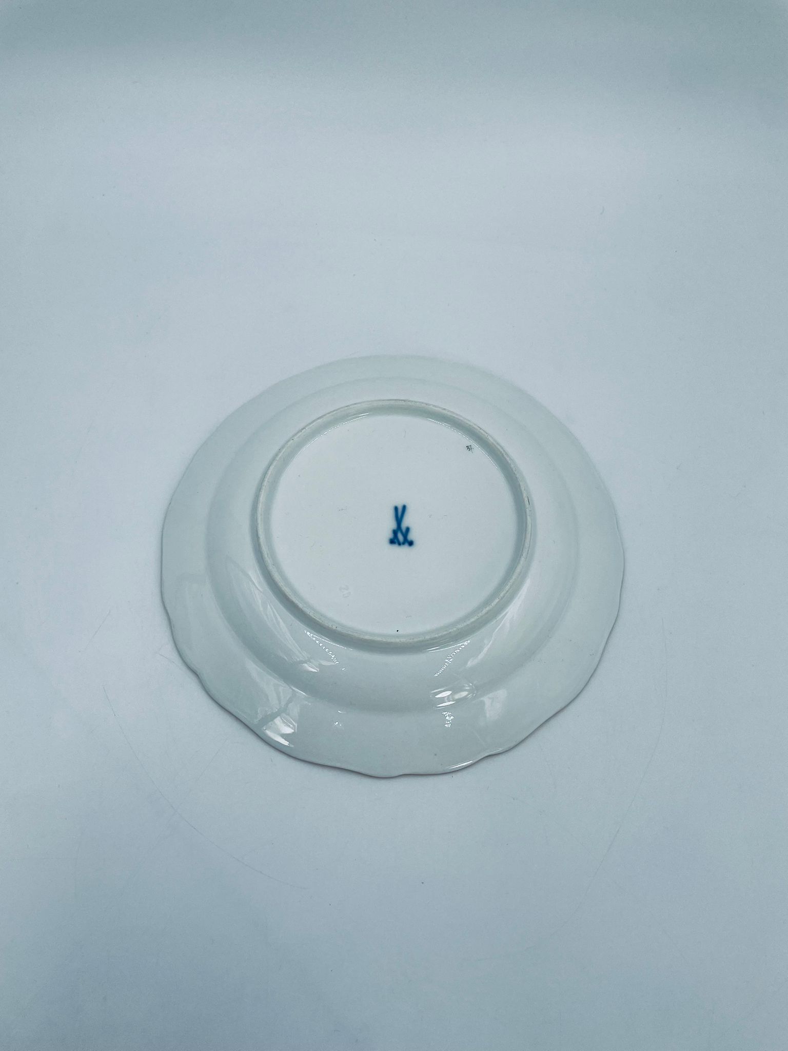 Antyczny talerz deserowy Meissen - Image 8