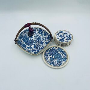 Zestaw podstawków z dekoracyjna patera Waechtersbach