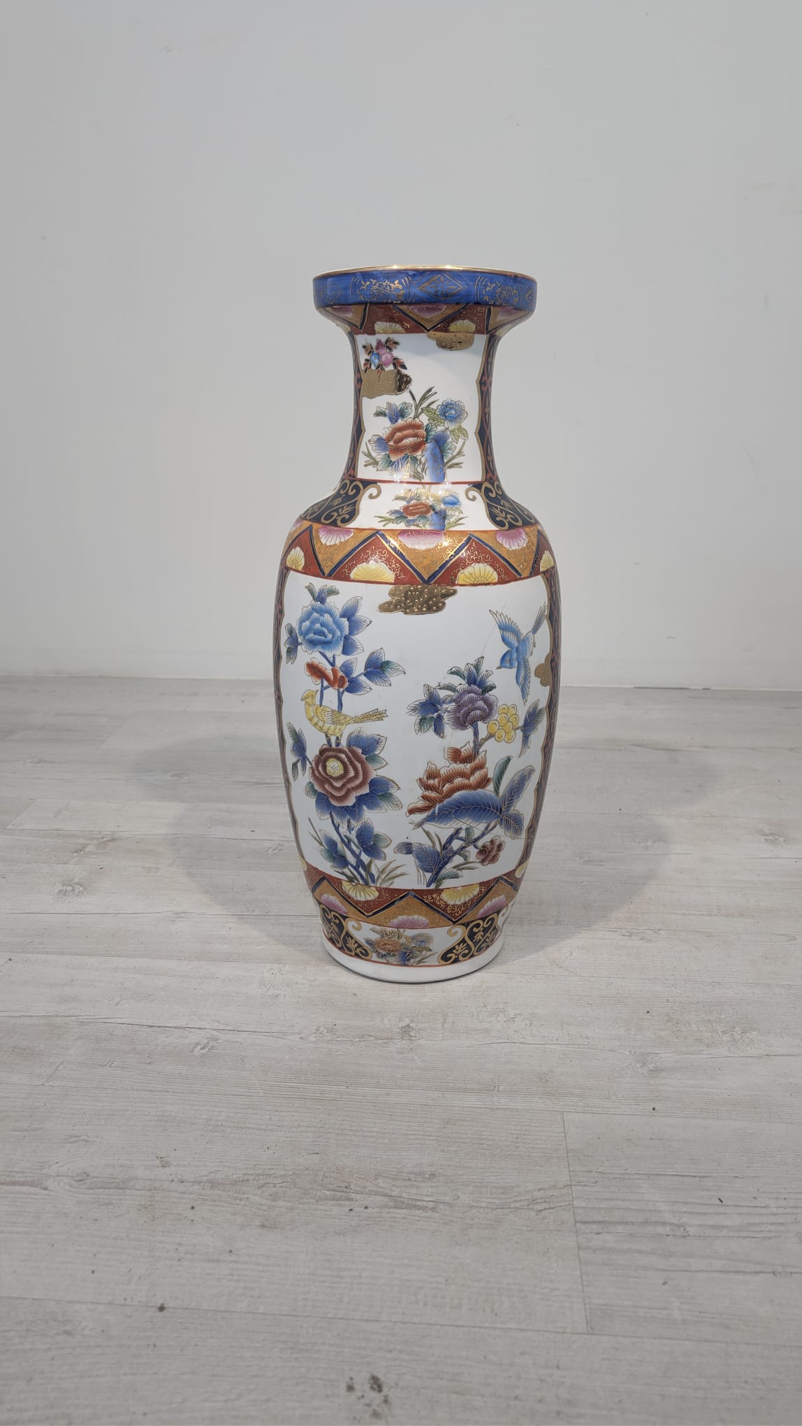 Duży wazon orientalny w stylu Famile Rose - Image 2