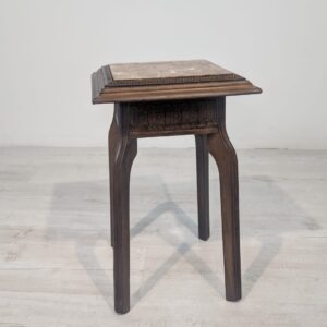 Postument/ Kwietnik lite drewno w stylu francuski. z 1900 roku