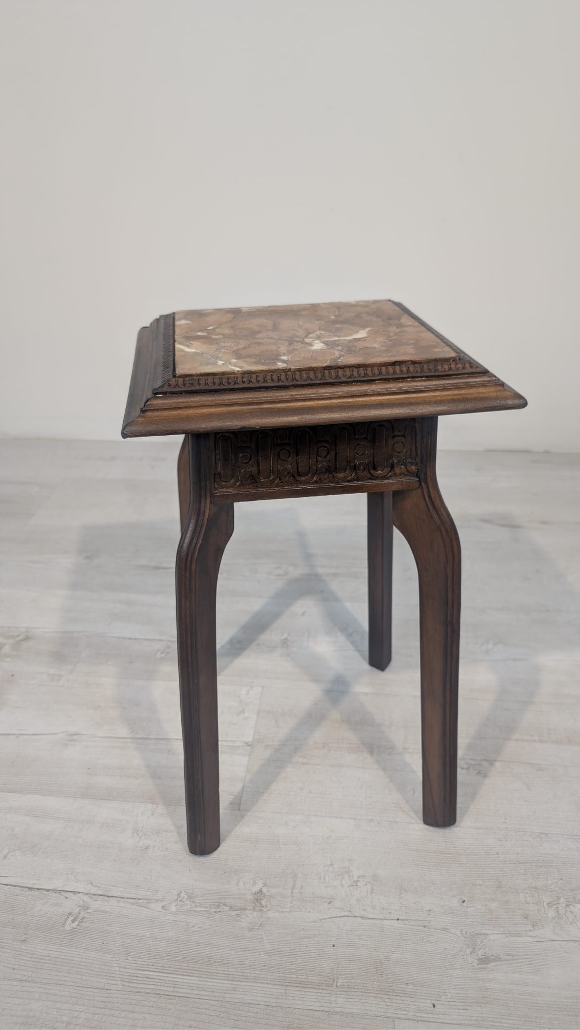 Postument/ Kwietnik lite drewno w stylu francuski. z 1900 roku - obrazek 2