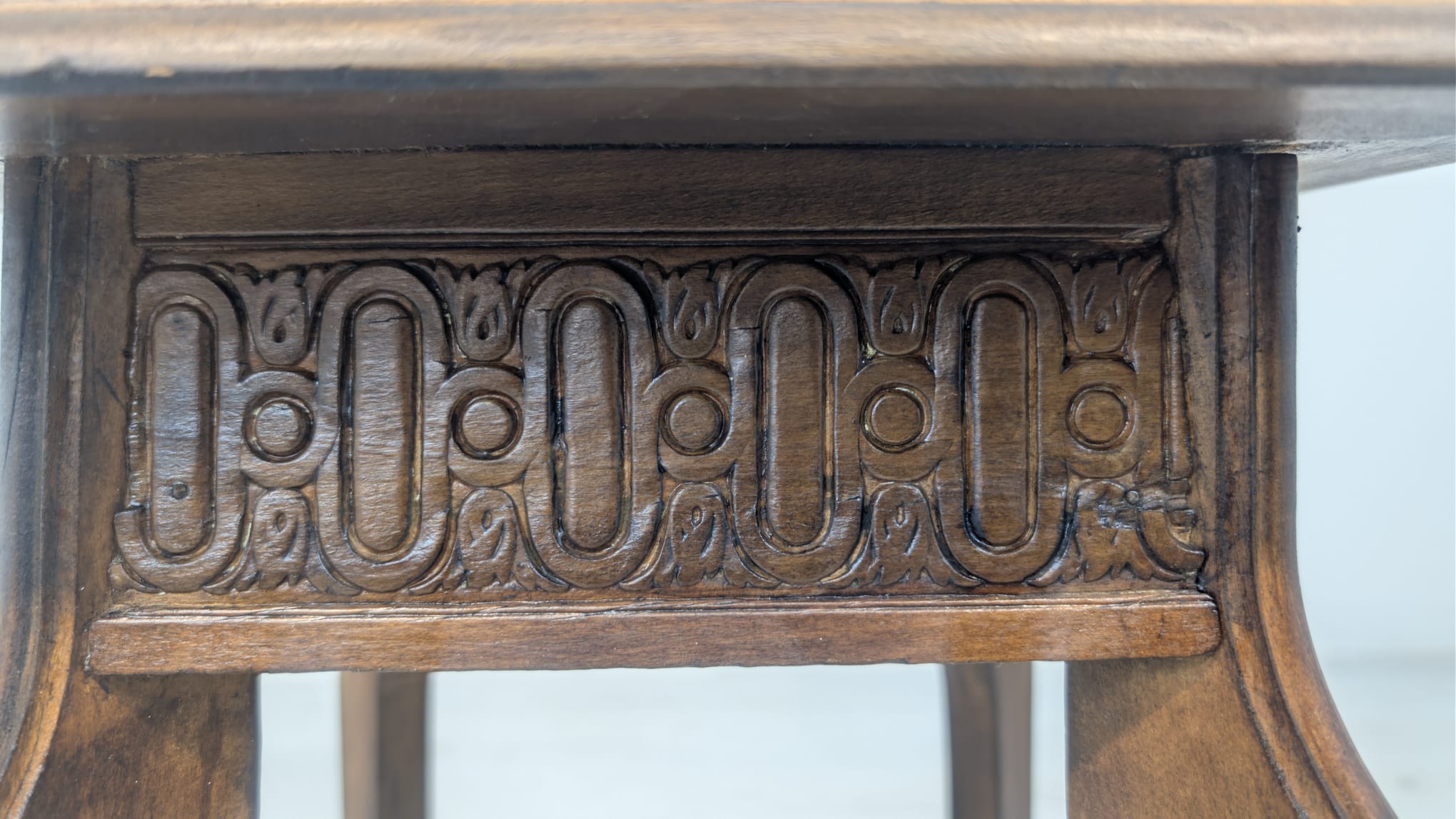 Postument/ Kwietnik lite drewno w stylu francuski. z 1900 roku - obrazek 6