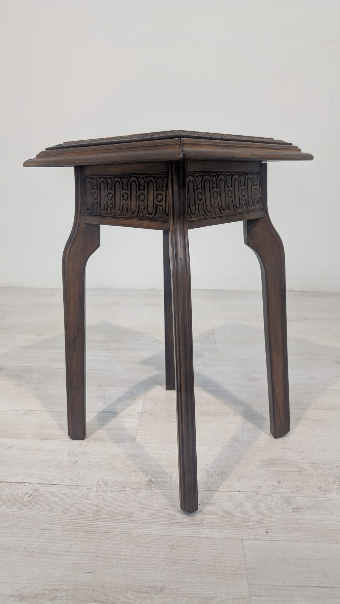 Postument/ Kwietnik lite drewno w stylu francuski. z 1900 roku - obrazek 7