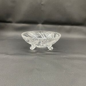 Vintage crystal decorative bowl