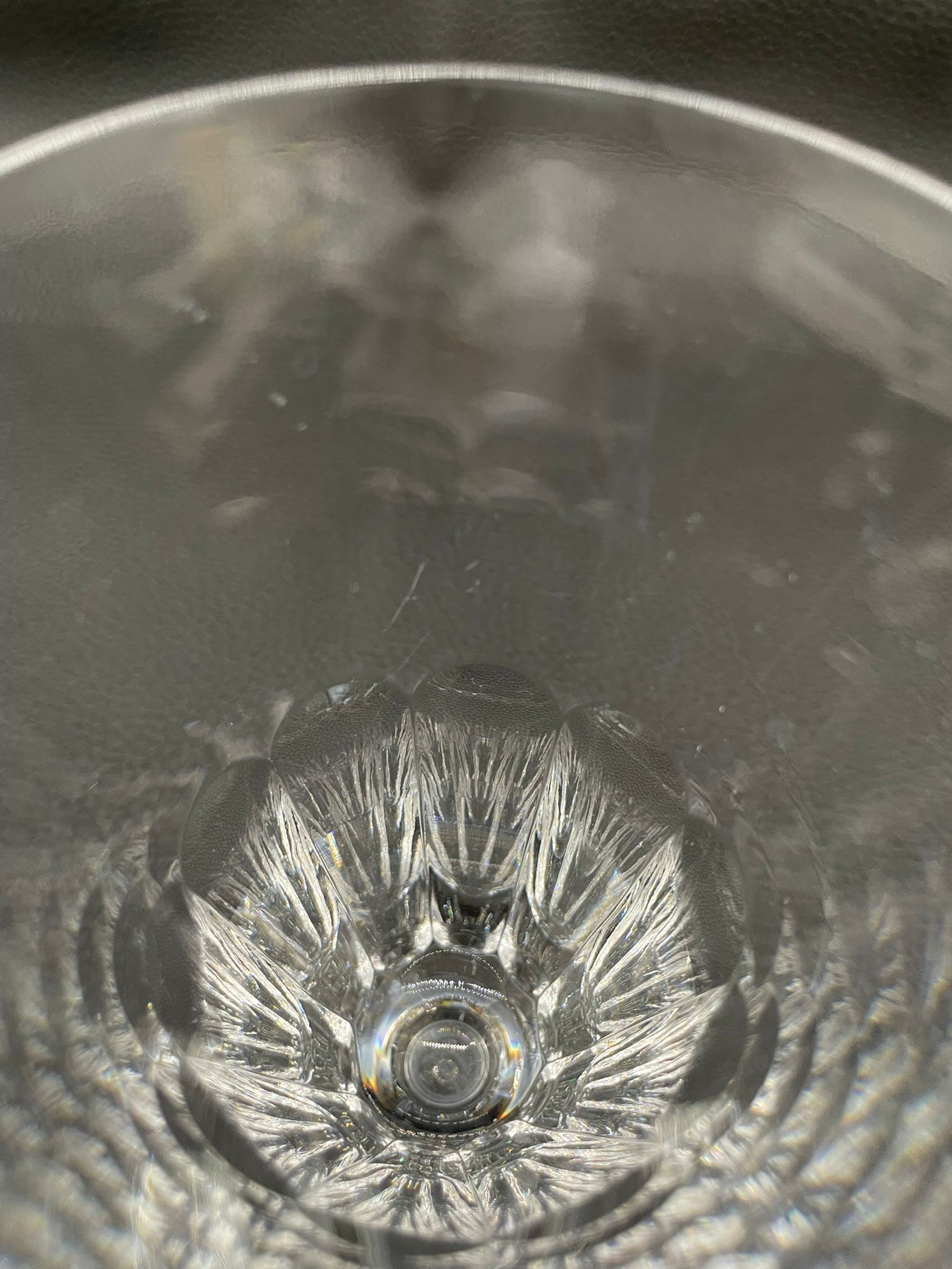 Kieliszek do szampana, koktajli kryształowy Vintage - obrazek 9