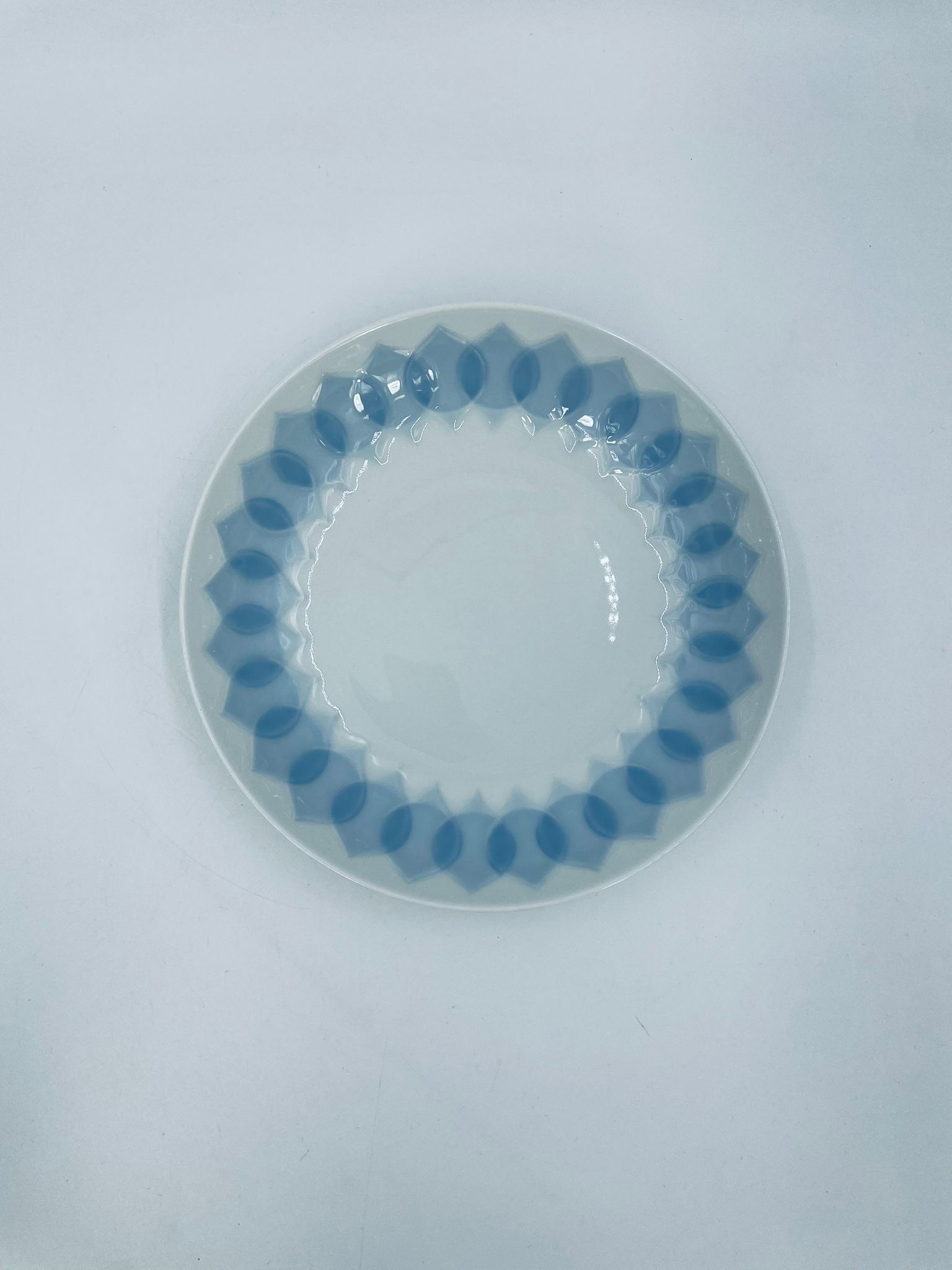 Talerz obiadowy głęboki Rosenthal Lotus Blau - Image 3