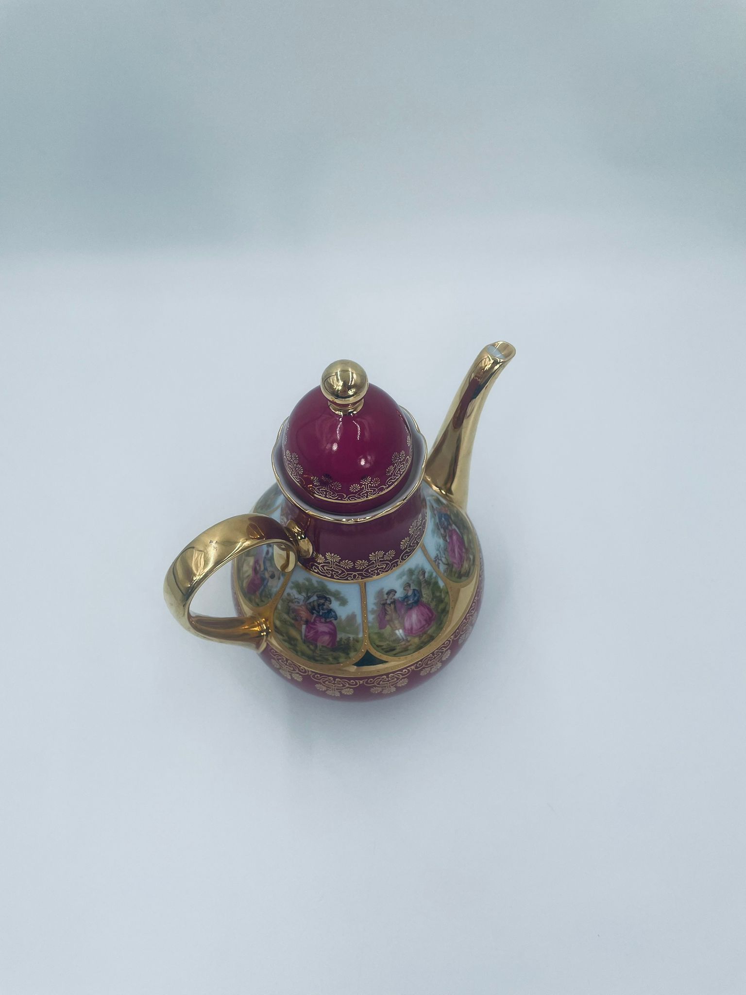 Antyczny dzbanek do herbaty Paul Leitner Wiesau - Image 6