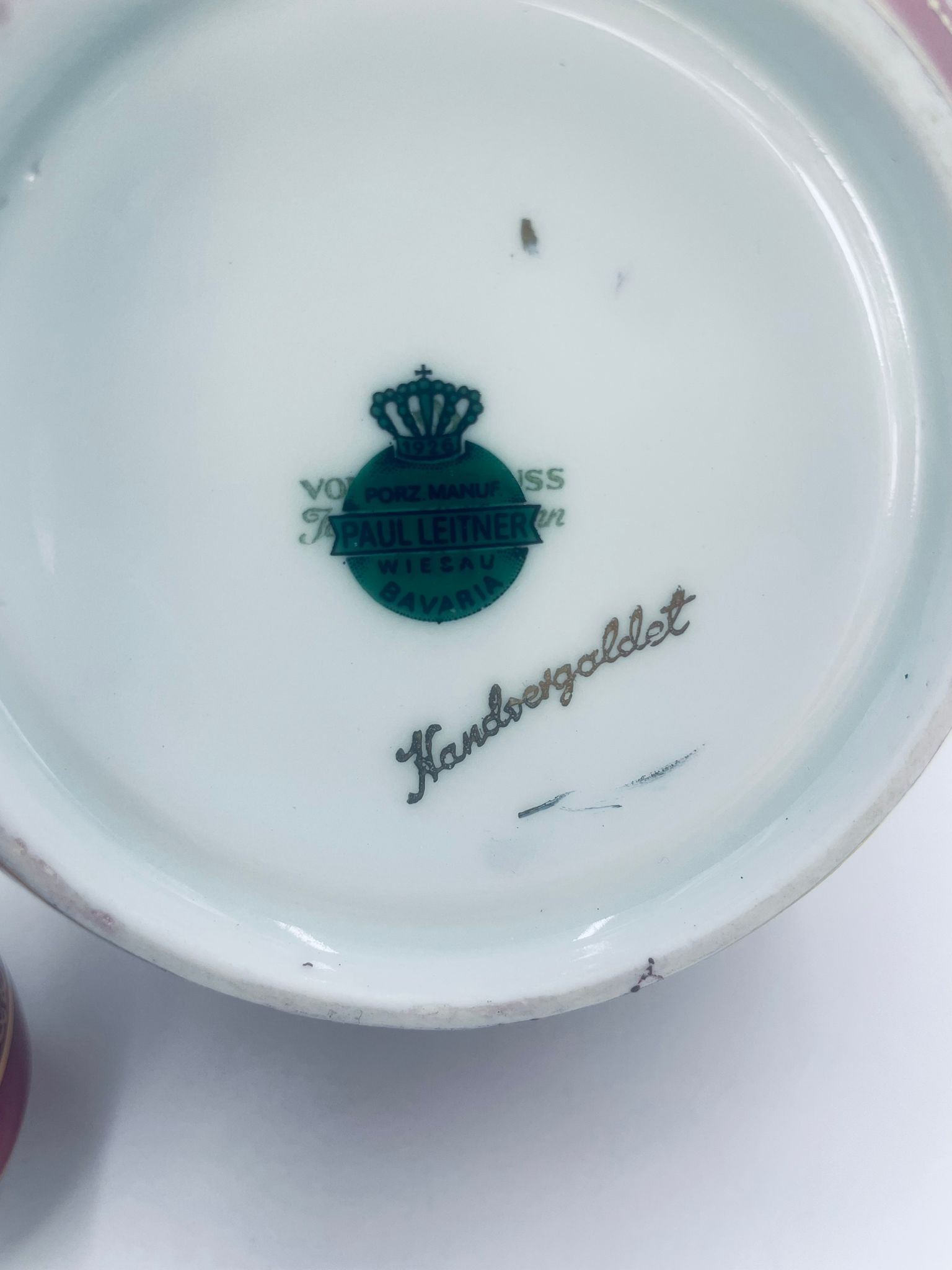 Antyczny dzbanek do herbaty Paul Leitner Wiesau - Image 12