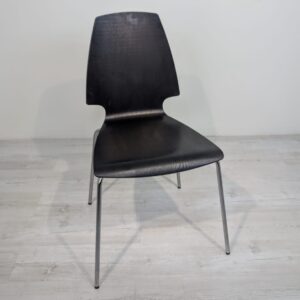 Ikea black Vilmar chair