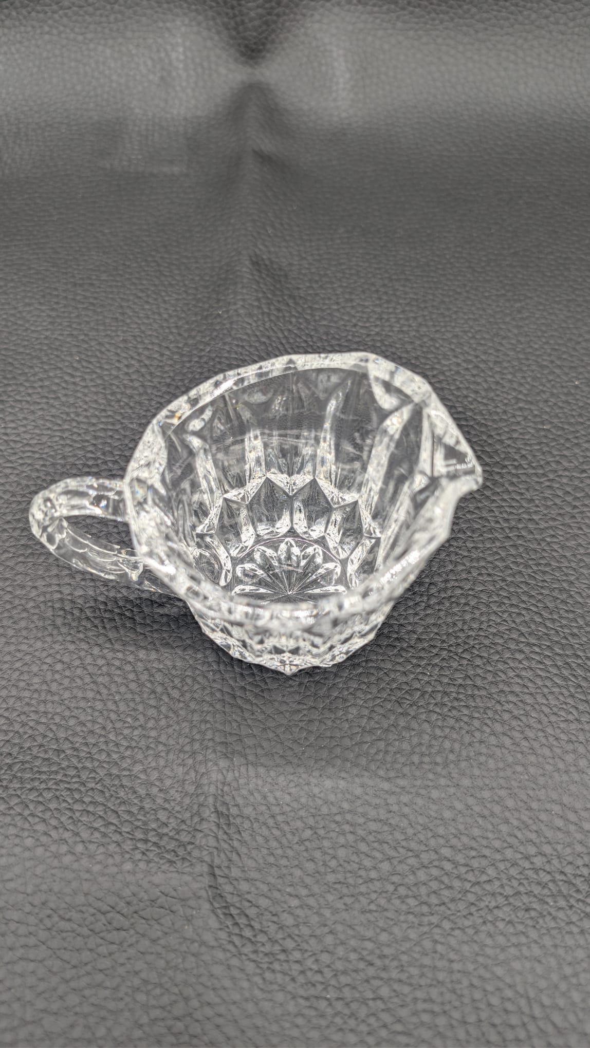 Kryształowy mlecznik, dzbanek w stylu vintage - obrazek 5