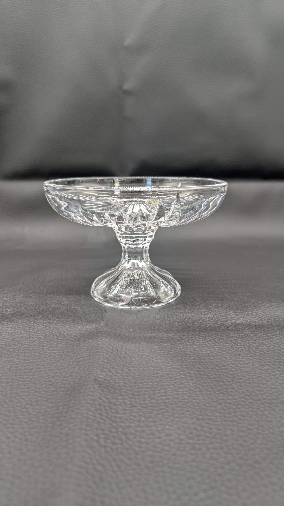 Kryształowa patera na nóżce Rozeta Nachtmann - obrazek 8