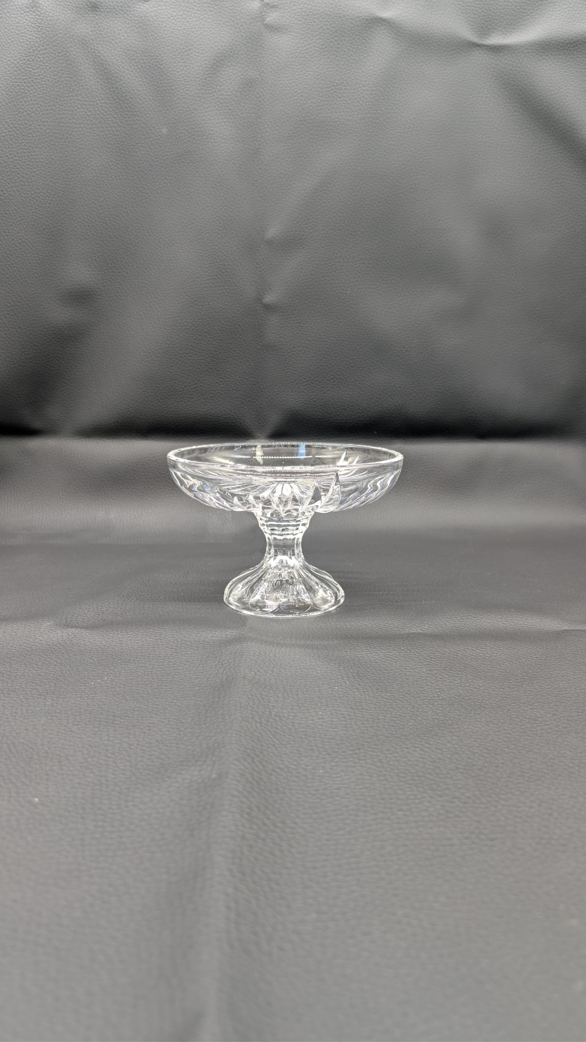 Kryształowa patera na nóżce Rozeta Nachtmann - obrazek 7