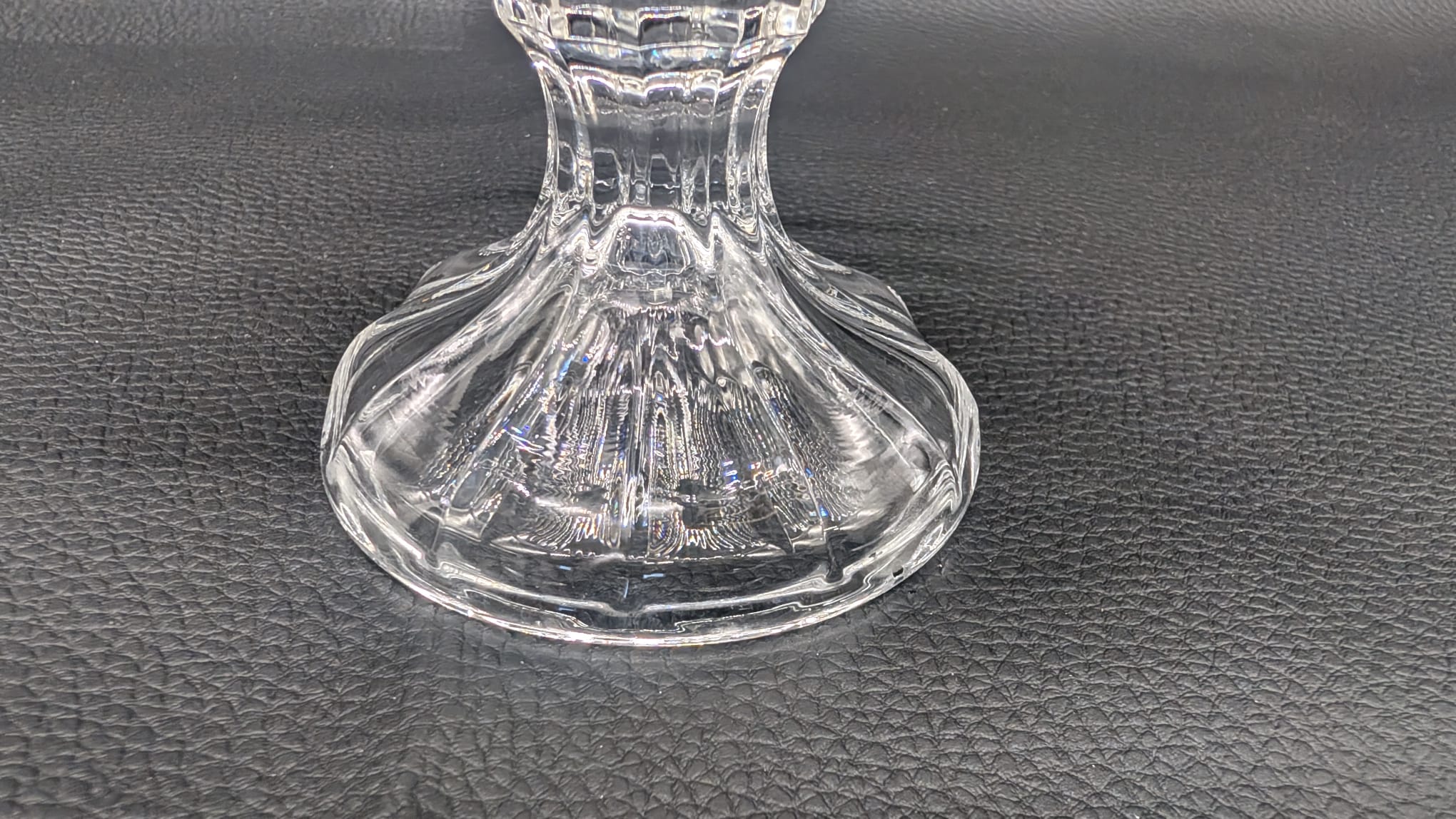 Kryształowa patera na nóżce Rozeta Nachtmann - obrazek 5