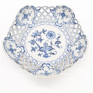 Antique Meissen open-work onion-ware from 1850-1924