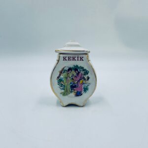 Decorative thyme container, ceramic