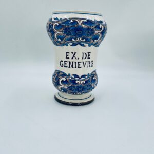 Antique French Saint Clément apothecary jar