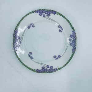 Czech porcelain dessert plate J.Z & Co.