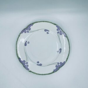 Czech flat dinner plate J.Z&Co