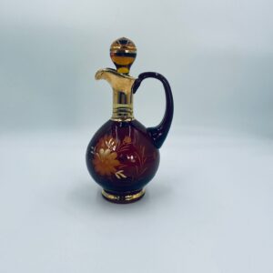 Zabytkowa karafka kryształowa Czeska Republika Egermann