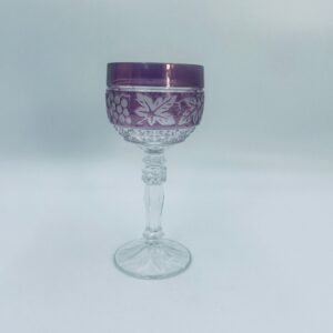 Anna Hutte crystal wine glass