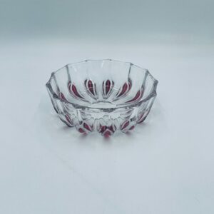 Crystal bowl 1960s Vintage