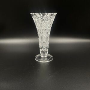Vintage crystal decorative vase