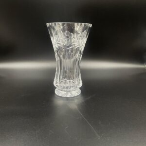 Vintage crystal decorative vase