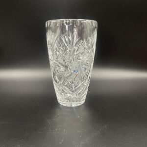 Decorative crystal vase Polish glassworks Julia