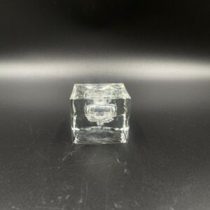 Świecznik szklany, wazon Solifleur Vintage