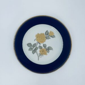 Vintage porcelain large flat plate