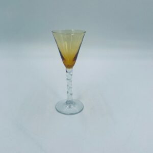 Vintage liqueur glass
