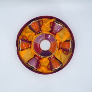 Vintage porcelain cup set