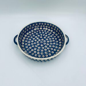 Antique Bunzlauer ceramic casserole dish