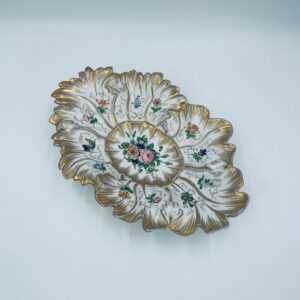 Antique porcelain platter by Schmeisser Porzellan Manufaktur SPM