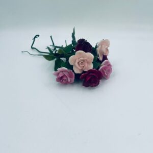 Bukiet porcelanowych róż Vintage