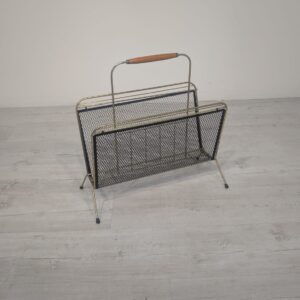 1960s vintage style brass newspaper holder