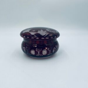 Bohemian crystal box Egermann
