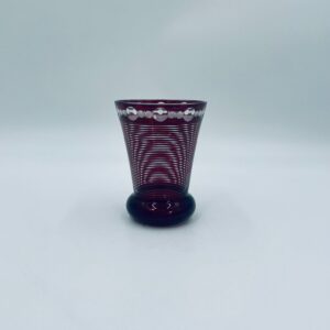 Crystal vase Bohemia Czech Republic