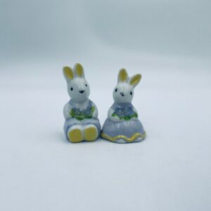 Set of collectible figurines Hares