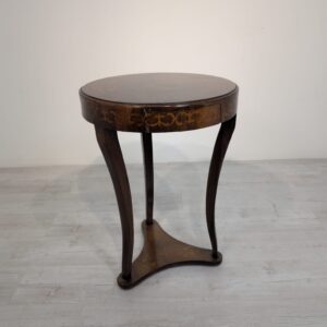 Louis XVI style inlaid coffee table Italy 1970s