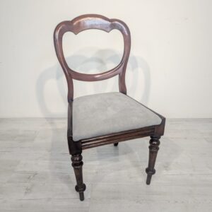 Victorian style antique balcony chair