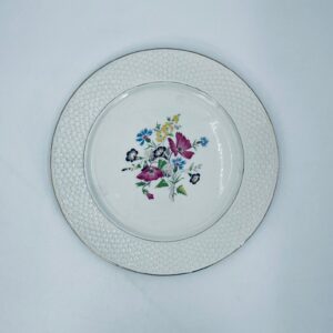 Antique flat plate France Digoin Sarreguemines