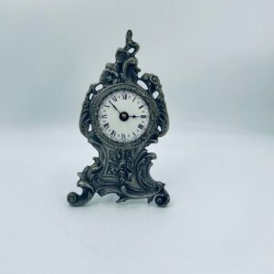 Antique Wieling Zinn baroque mantel clock
