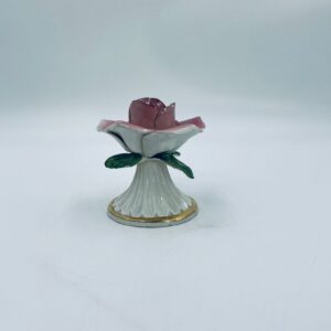 Vintage porcelain decorative candle holder