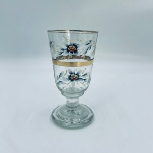 Vintage crystal glass