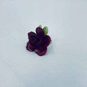 Vintage decorative porcelain rose