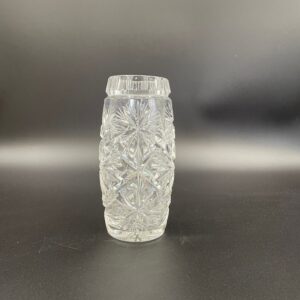 Vintage crystal decorative vase